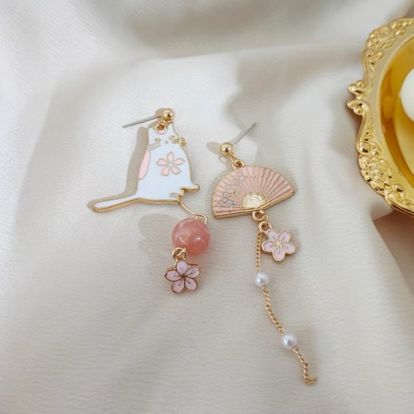 💙💕Last one Strawberry Stones Cat Sakura Flower - Picture 10 of 11